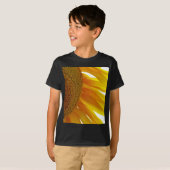 ひまわり(昆虫)マルハナバチ Tシャツ (正面フル)