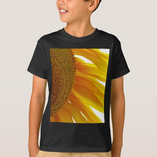 ひまわり(昆虫)マルハナバチ Tシャツ (正面)
