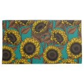 ひまわり 枕カバー (正面右)