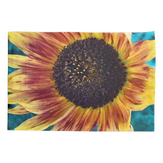 ひまわり 枕カバー (裏面)