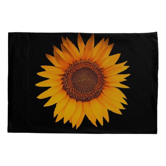 ひまわり 枕カバー (裏面)