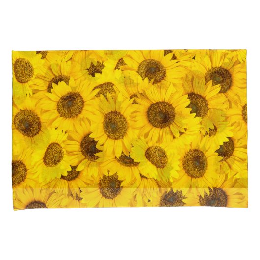 ひまわり 枕カバー (正面右)