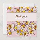 ひまわり 私のフラワーガールカードになりますか 招待状 (裏面)