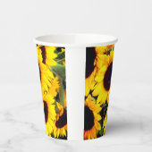 ひまわり 紙コップ (左)