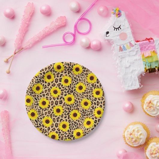 ひまわり 紙皿 (パーティー)