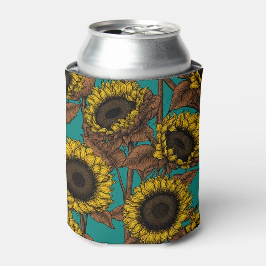 ひまわり 缶クーラー (缶正面)