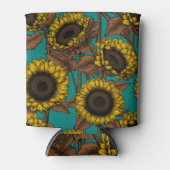 ひまわり 缶クーラー (正面)