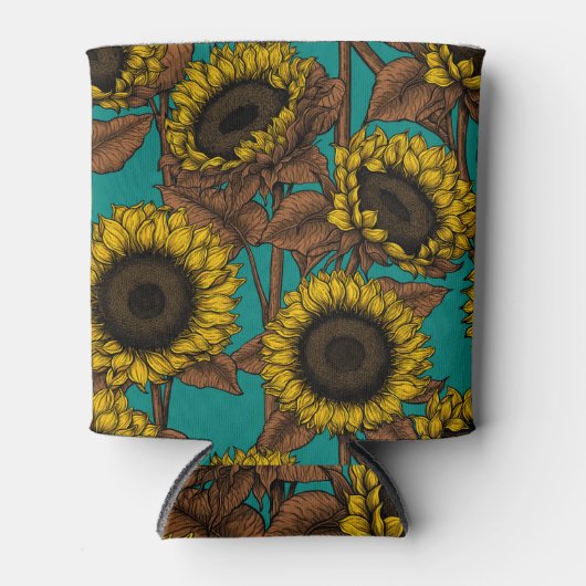 ひまわり 缶クーラー (正面)