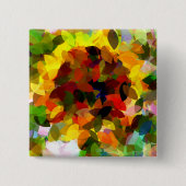 ひまわり 缶バッジ (正面)