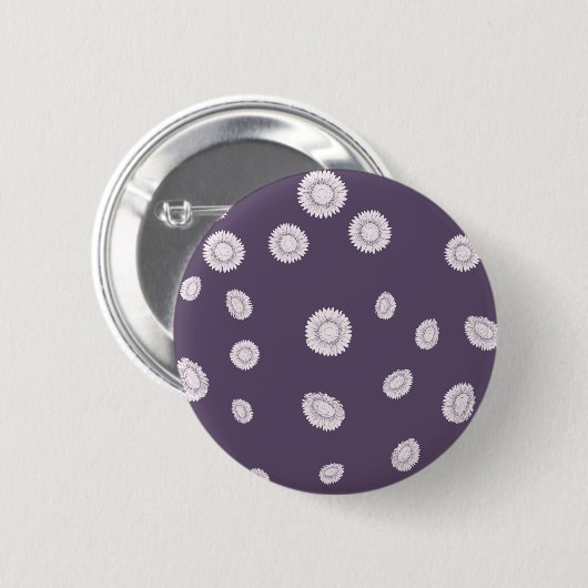 ひまわり 缶バッジ (正面&裏面)