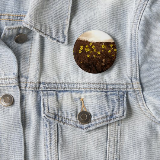 ひまわり 缶バッジ (インサイチュ)