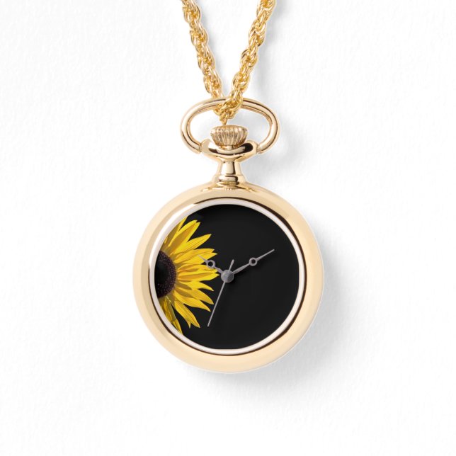 ひまわり 腕時計 (正面)