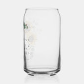 ひまわり 花のグリーン ブライダルシャワー ガラス缶 (左)