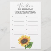 ひまわり – 花嫁の年齢 (正面)