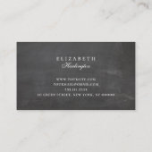 ひまわり。花素朴。黒板プロフェッショナル 名刺 (裏面)