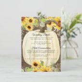 ひまわり 花飾り パンプキン キラキラ ライト 詳細 エンクロージャーカード (スタンド正面)