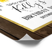 ひまわり, 花, 花模様, ようこそサイン ポスター (角)