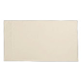 ひまわり、菊、カーネーションフローラ 枕カバー (裏面)