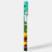 ひまわり&蜂の電話ケース Case-Mate iPhoneケース (裏面 / 右)