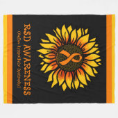 ひまわり/認識度...RSD フリースブランケット (正面(横))