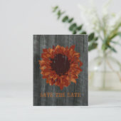 ひまわり & 貸し倉庫の木のSave The Dateお知らせ セーブザデート (スタンド正面)