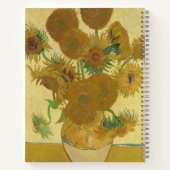 ひまわり, 静物油彩画, ヴァン・ゴッホ ノートブック (裏面)