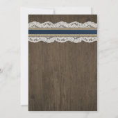 ひまわり 麻レース リハーサルディナー 招待状 (裏面)