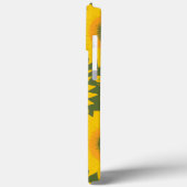 ひまわり – 黄色のフローラデザイン Case-Mate iPhoneケース (裏面 / 左)