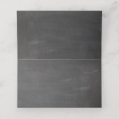 ひまわり。黒板結婚フローラ。花 プレイスカード (内部開封)