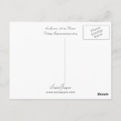 ひまわり、1881年モネ。 ポストカード (裏面)