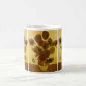 ひまわり： 1888年ヴァン・ゴッホ コーヒーマグカップ (中央)