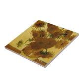 ひまわり： 1888年ヴァン・ゴッホ タイル (側面)