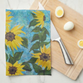 ひまわり#3 – キッチンタオル (四つ折り)