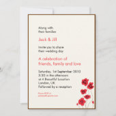 ひまわり 5x7 招待状 (正面)