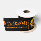 ひまわり/Awareness...RSD/CRPS サテンリボン (リール)