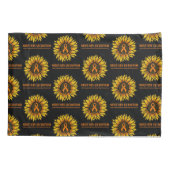 ひまわり/Awareness...RSD/CRPS 枕カバー (裏面-左)