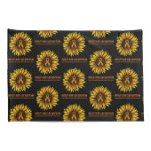 ひまわり/Awareness...RSD/CRPS 枕カバー (裏面-右)