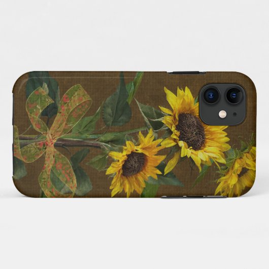 ひまわり Case-Mate iPhoneケース (裏面(横))