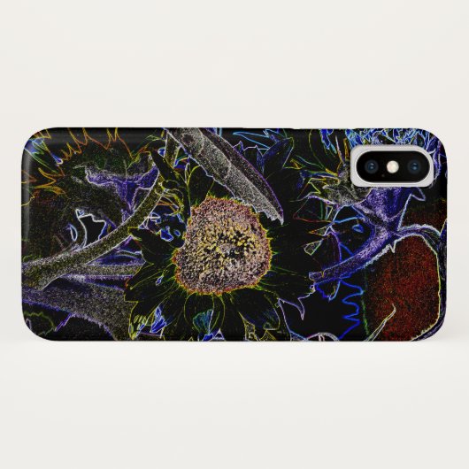 ひまわり Case-Mate iPhoneケース (裏面(横))