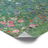 ひまわり – Gustavクリムト(1907/08) ポスター (角)