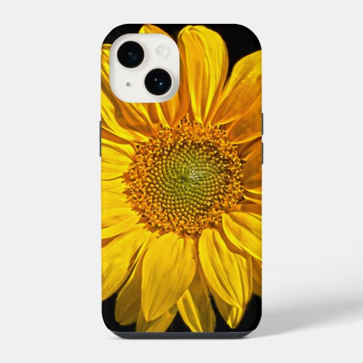ひまわり ipha iPhoneケース (裏面)