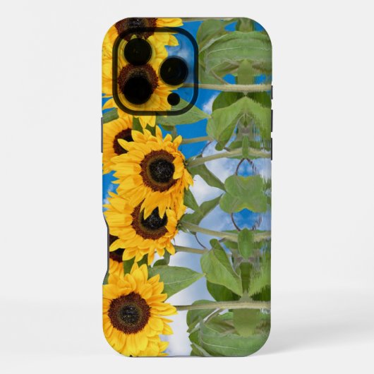 ひまわり iPhoneケース (裏面)