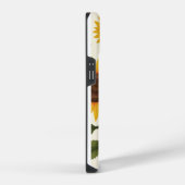 ひまわり iPhone 14 カーゼ iPhoneケース (右側面)