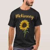 ひまわり – McKinney Tシャツ (正面)