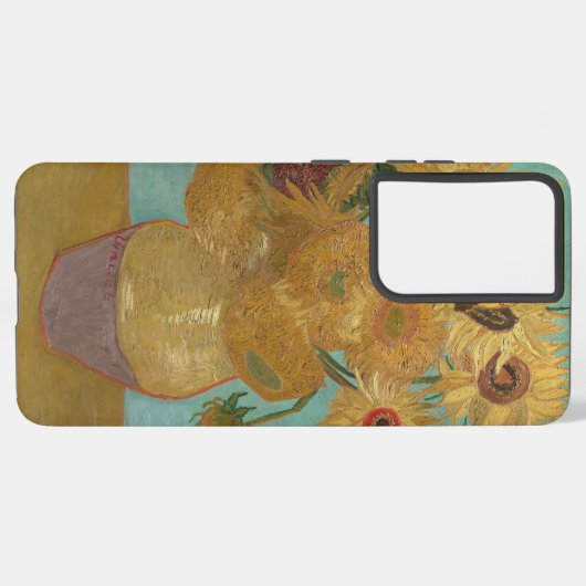 ひまわり SAMSUNG GALAXYケース (左側面)