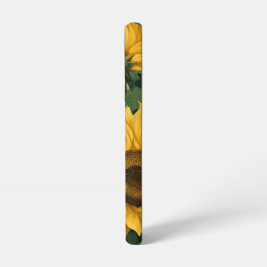 ひまわり SAMSUNG GALAXYケース (左側面)