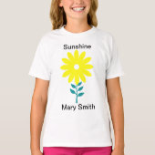 ひまわり Tシャツ (正面)