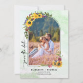 ひまわり | Wild Meadow Summer 結婚's Photo セーブザデート (正面)