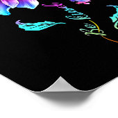 ひまわりBe親切なパズルピース自閉症意識モ ポスター (角)