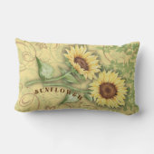 ひまわりII腰枕 ランバークッション (裏面)